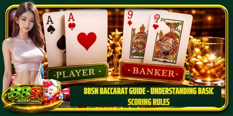 88SN baccarat guide - Understanding basic scoring rules