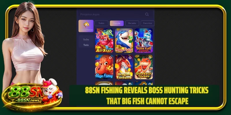 88SN Fishing Reveals Boss Hunting Tricks That Big Fish Cannot Escape