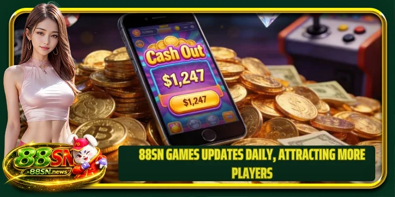 88SN Games updates daily, attracting more players