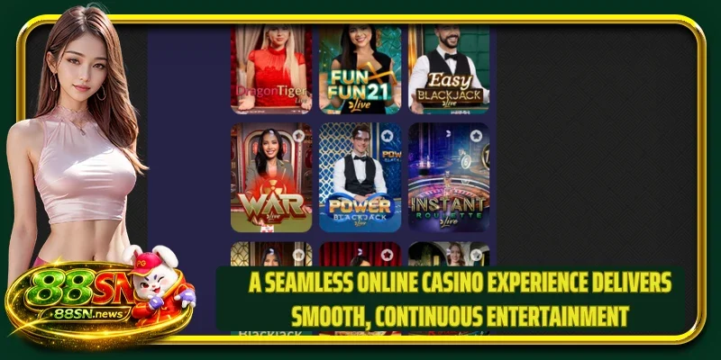 A seamless online casino experience delivers smooth, continuous entertainment