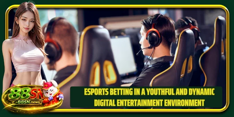 Esports betting in a youthful and dynamic digital entertainment environment