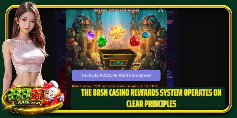 The 88SN casino rewards system operates on clear principles